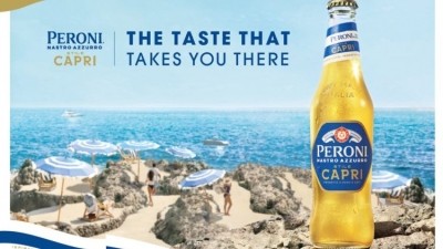 Refreshingly light: Asahi announces launch of Peroni Stile Capri 